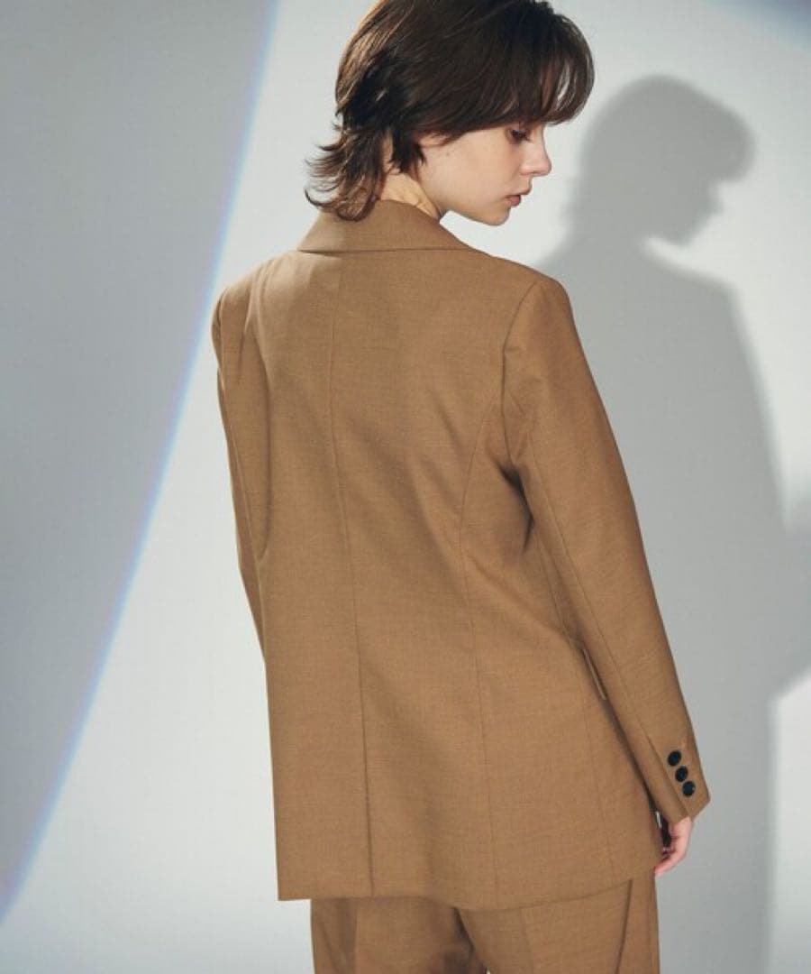 【グレースコンチネンタル】新品 シングルテーラードジャケット キャメル 38