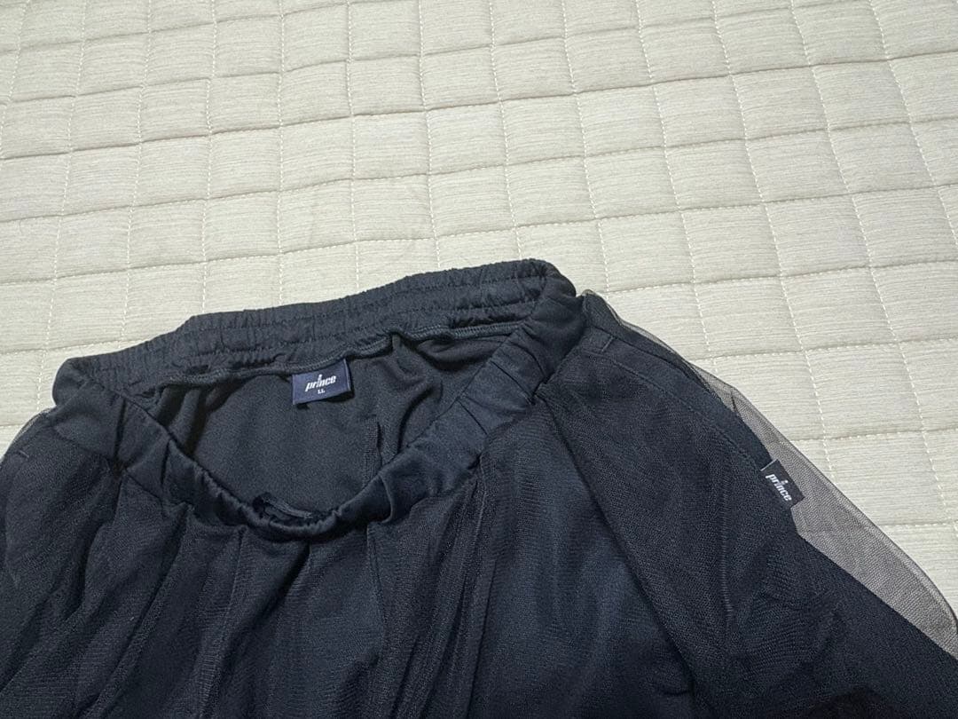 イチゴ Prince新作テニスウェア(ブラック）