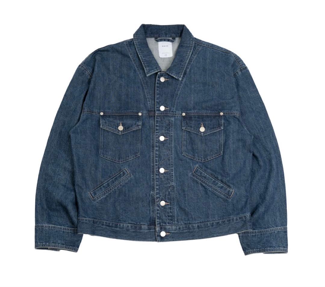 【新品・未使用】KAJA 12oz BLUE DENIM JACKET サイズ２