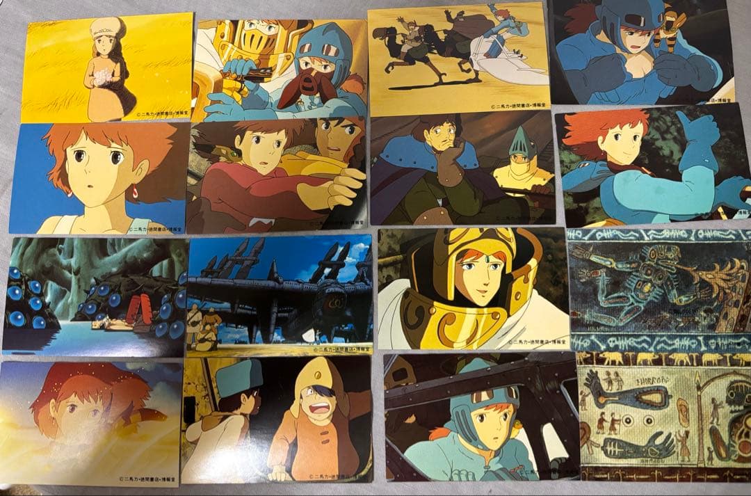 ナウシカ ドラマ版カセットテープ＆ノート＆魔女の宅急便ポストカード ＆便箋セット