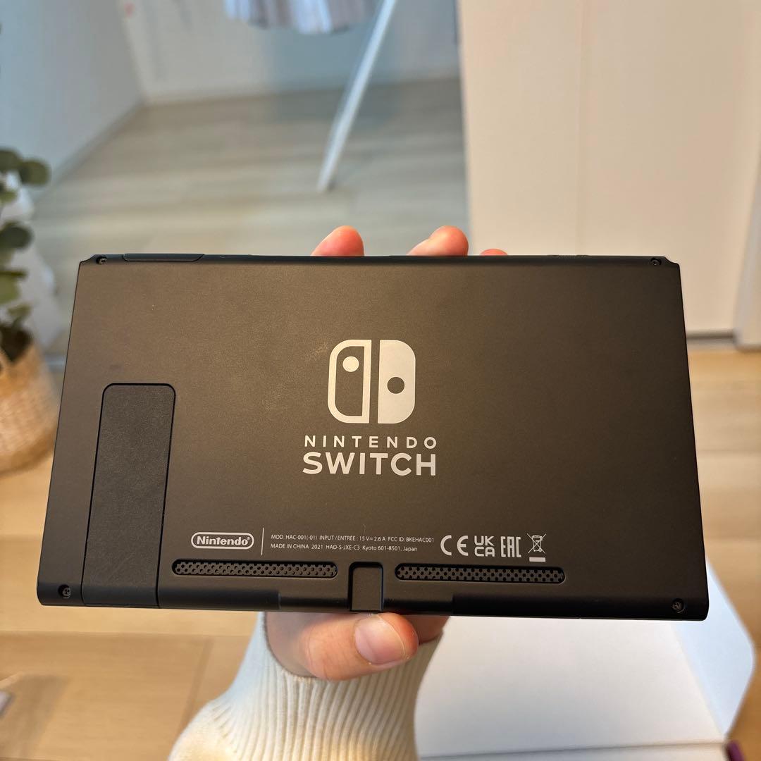 Nintendo Switch 本体 青/オレンジ ジョイコン付き