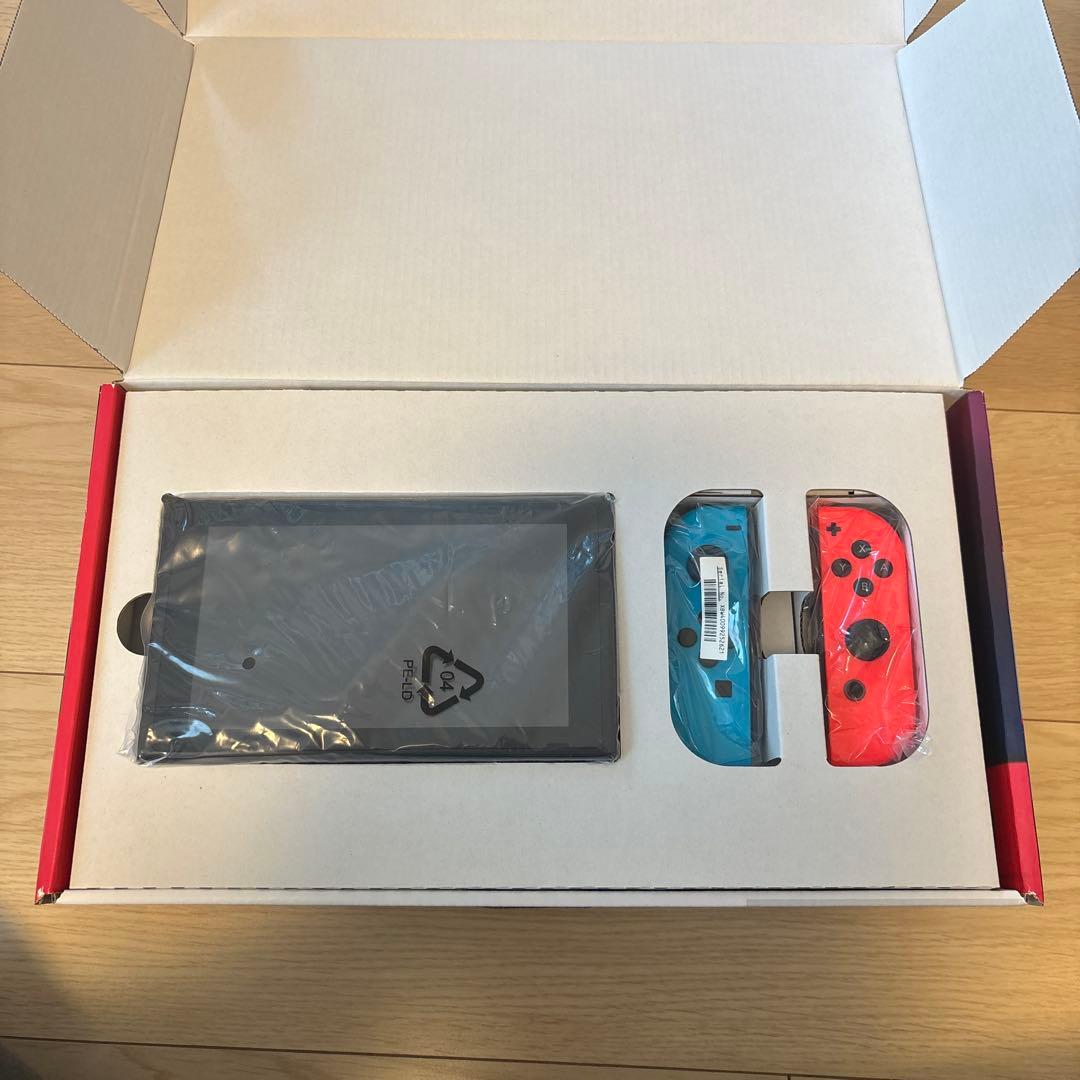 Nintendo Switch 本体 青/オレンジ ジョイコン付き