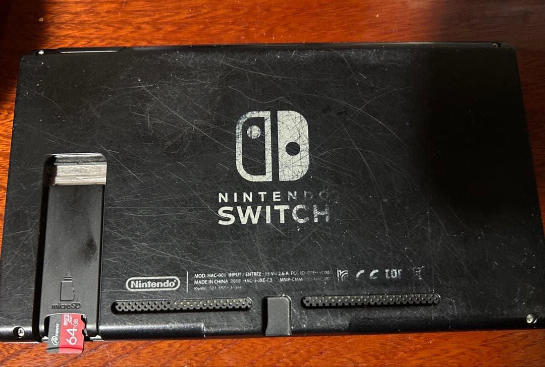 Nintendo Switch 未対策機 64GBSDカード