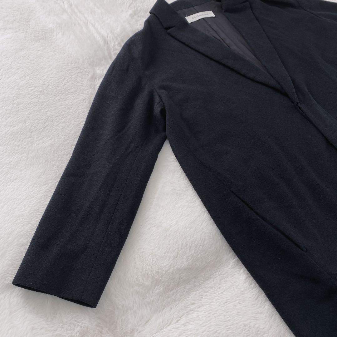 GALERIE VIE チェスターコート 36 カシミヤ100% sample品