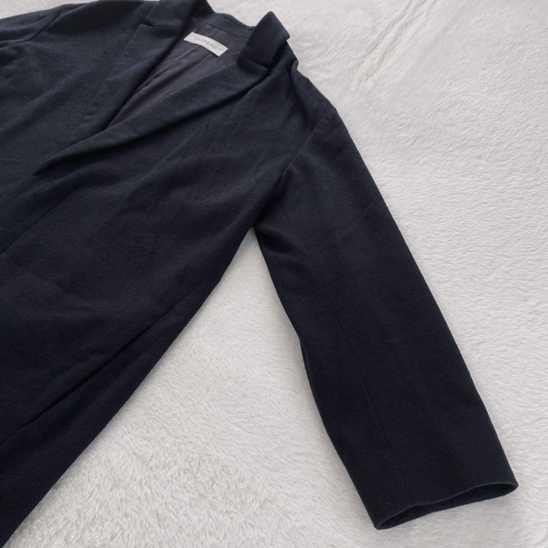 GALERIE VIE チェスターコート 36 カシミヤ100% sample品