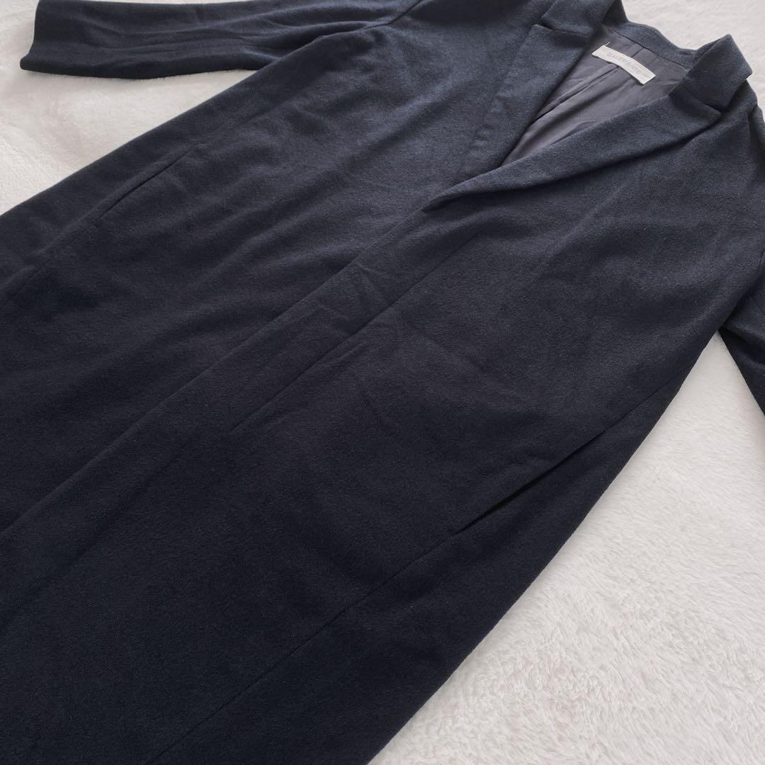 GALERIE VIE チェスターコート 36 カシミヤ100% sample品