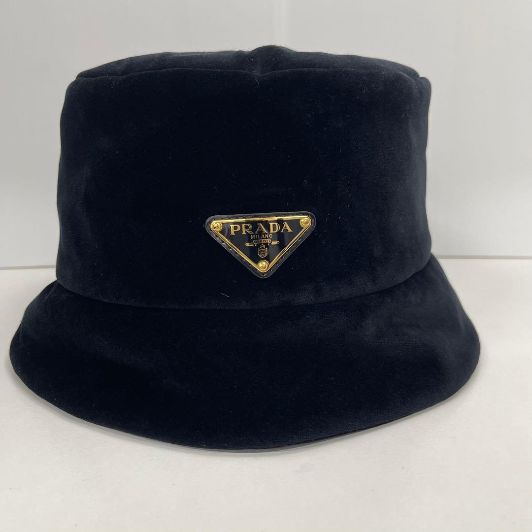 PRADA プラダ スエード ハット