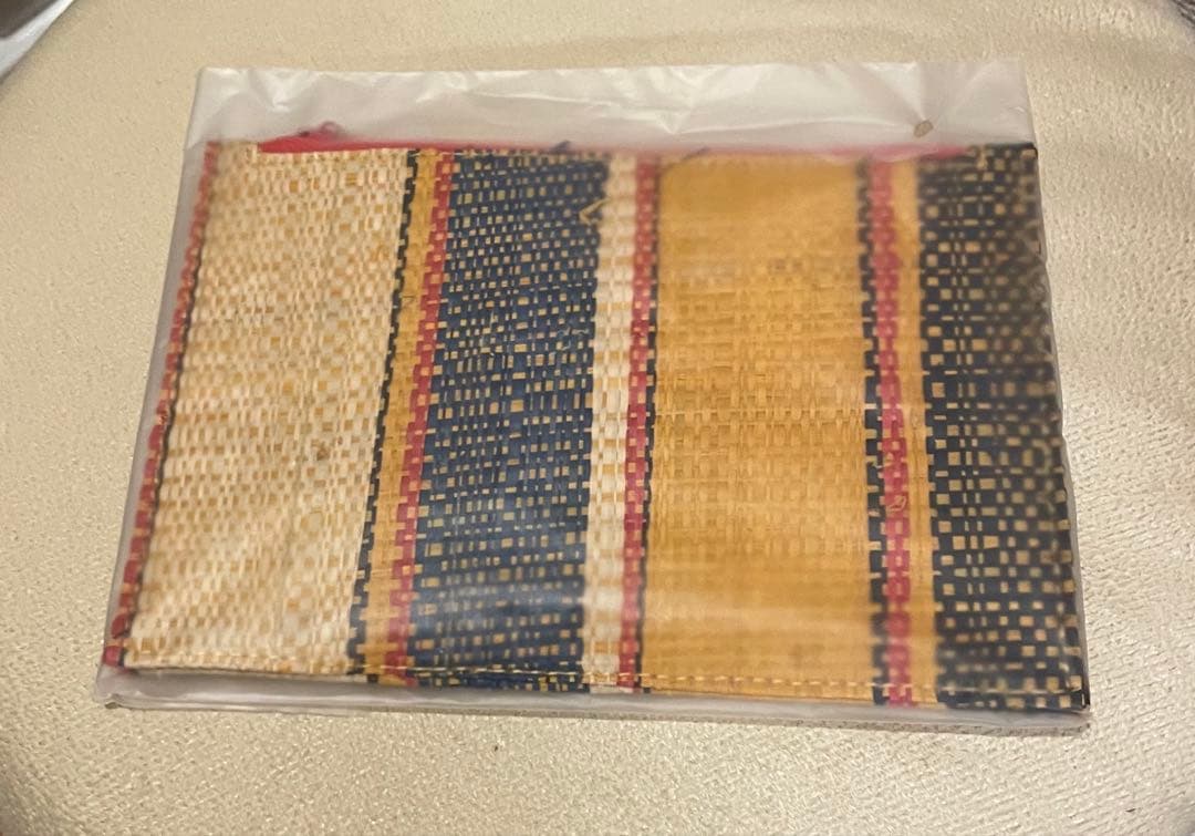 【未使用】agnes b. ラフィアミニトートバッグ