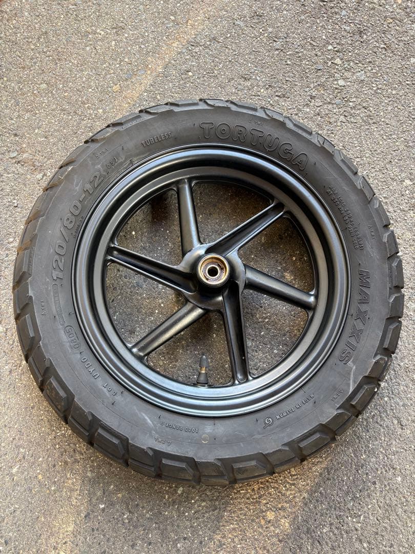 y*g様 XR100モタード　フロントホイール　NSR NSF エイプ