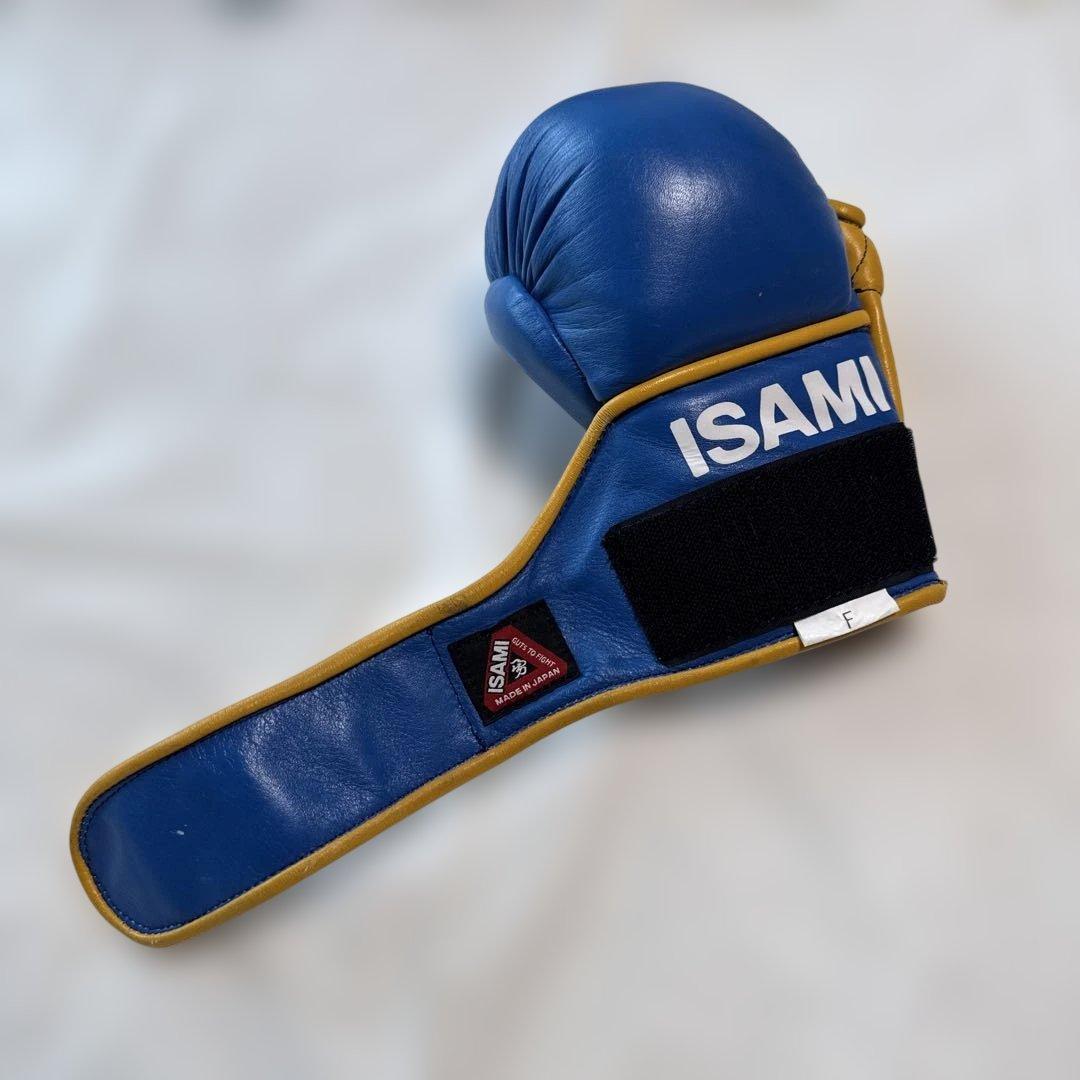 A*様 ISAMI パウンドグローブ 青