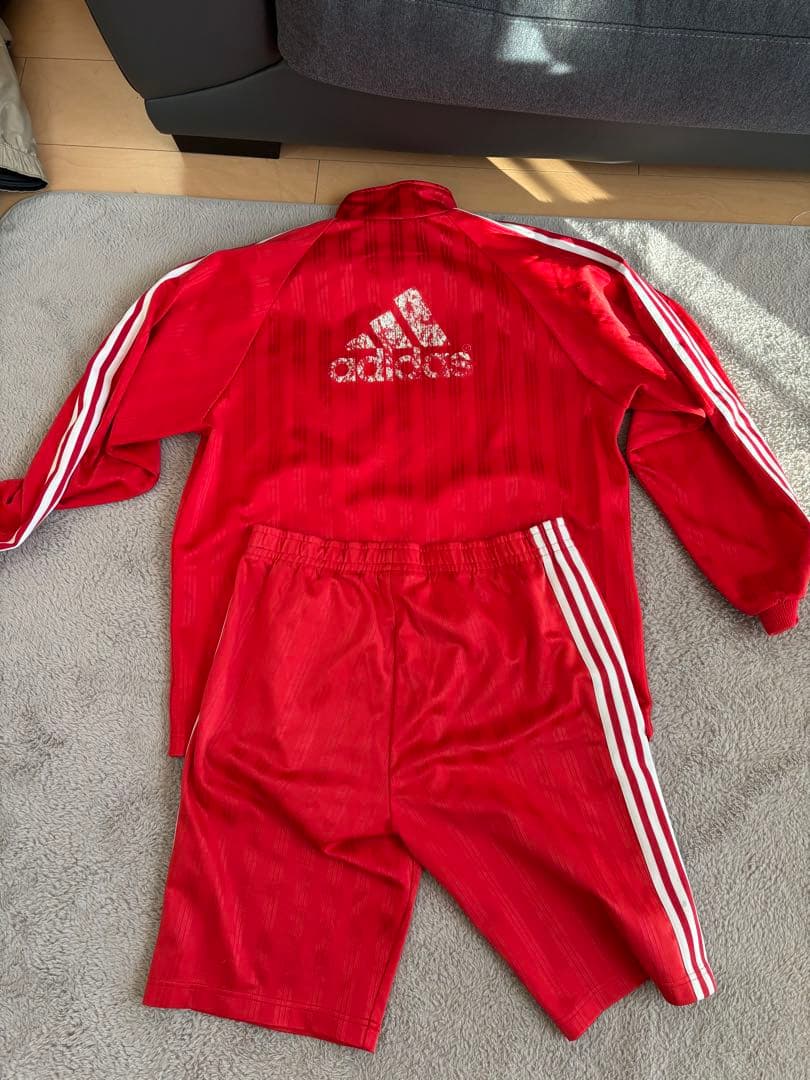 日章学園adidas レッド ジャージ 背番号65