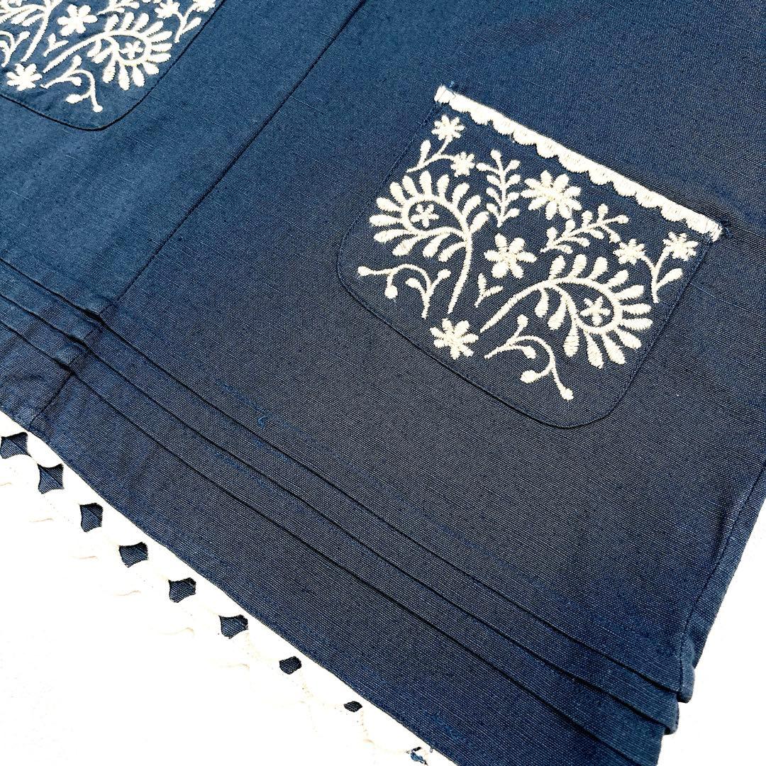 apolina アポリナ Samira dress 刺繍 ワンピース　5-7Y