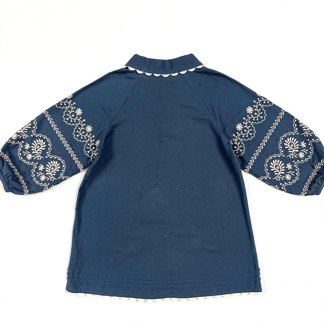 apolina アポリナ Samira dress 刺繍 ワンピース　5-7Y