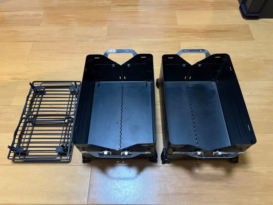 スノーピーク　シェルフコンテナ25 2023雪峰祭ブラック×2セット