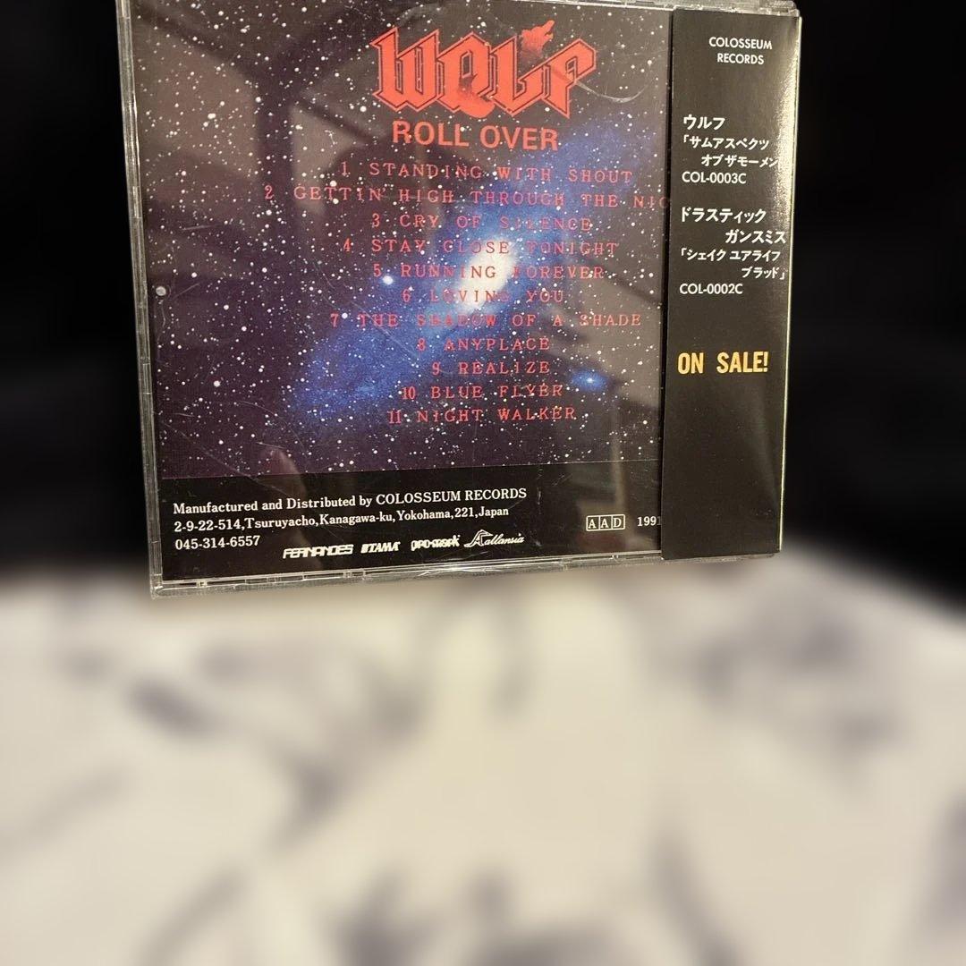 WOLF/CD/ROLL OVER/ジャパメタ/黒木正彦