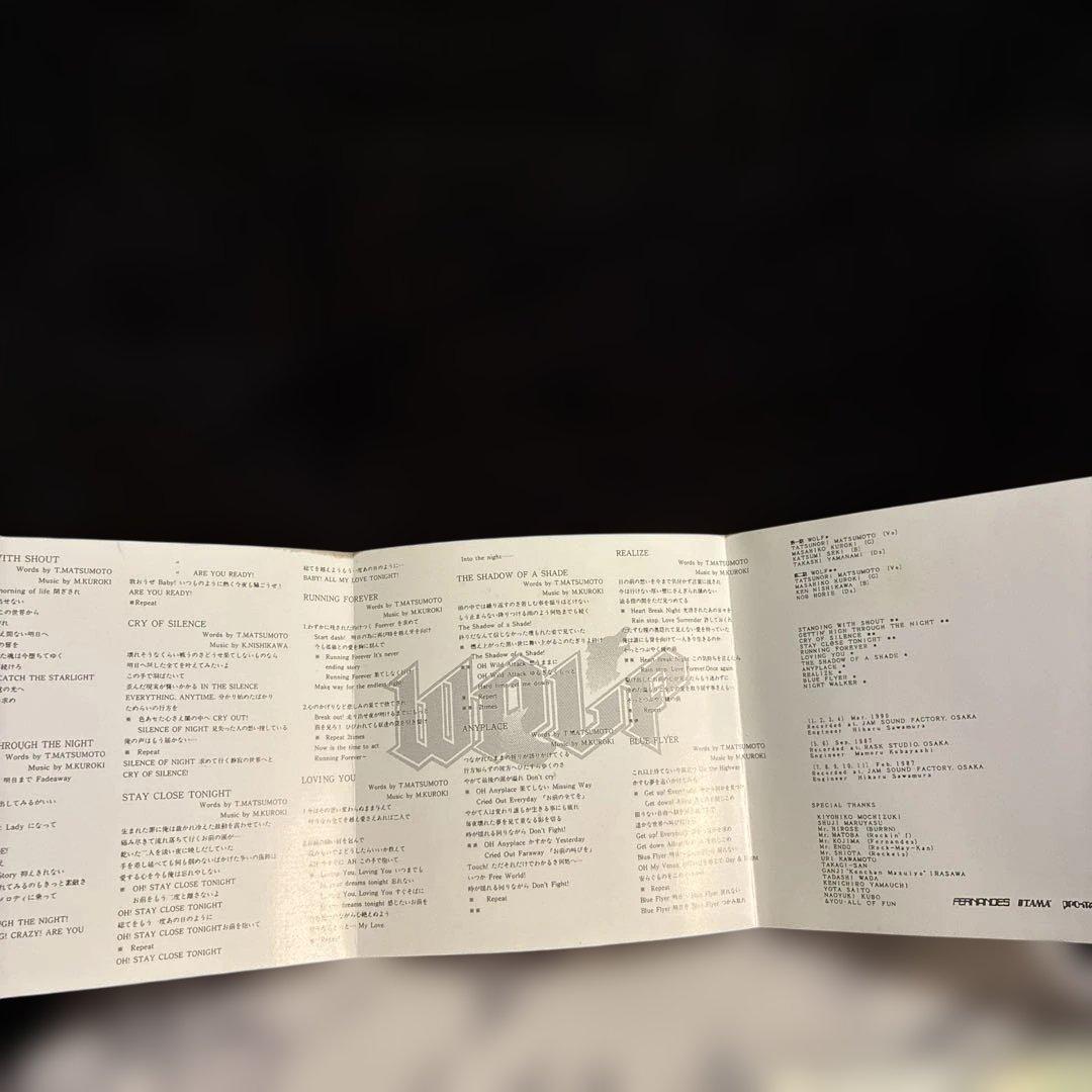 WOLF/CD/ROLL OVER/ジャパメタ/黒木正彦