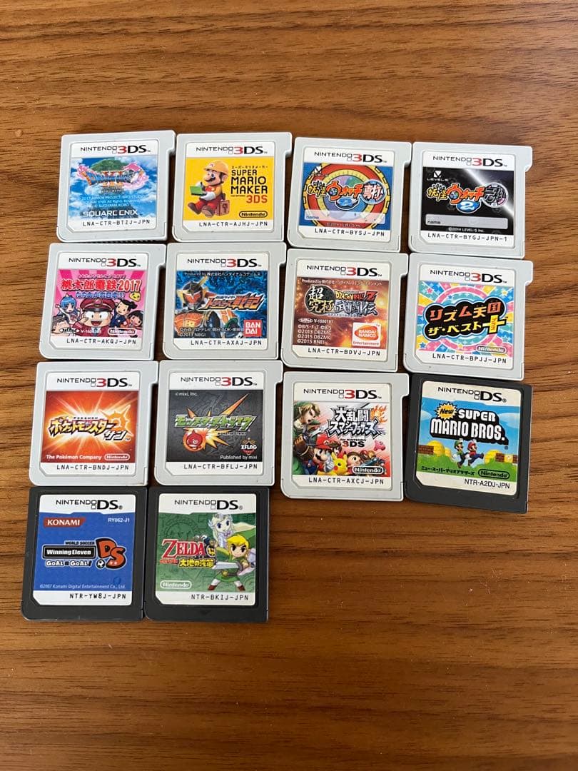 ニンテンドー3DS カセットまとめ売り