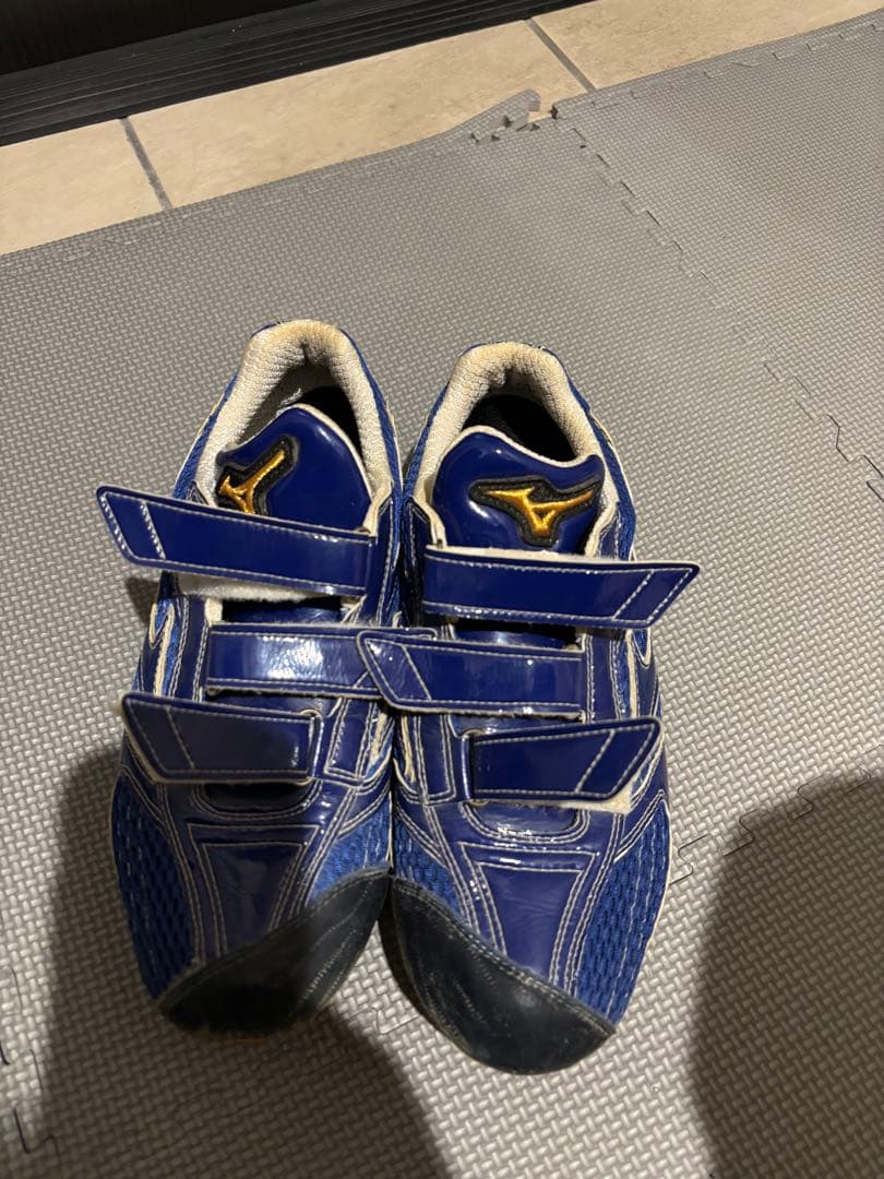 Mizuno 野球用シューズ 青