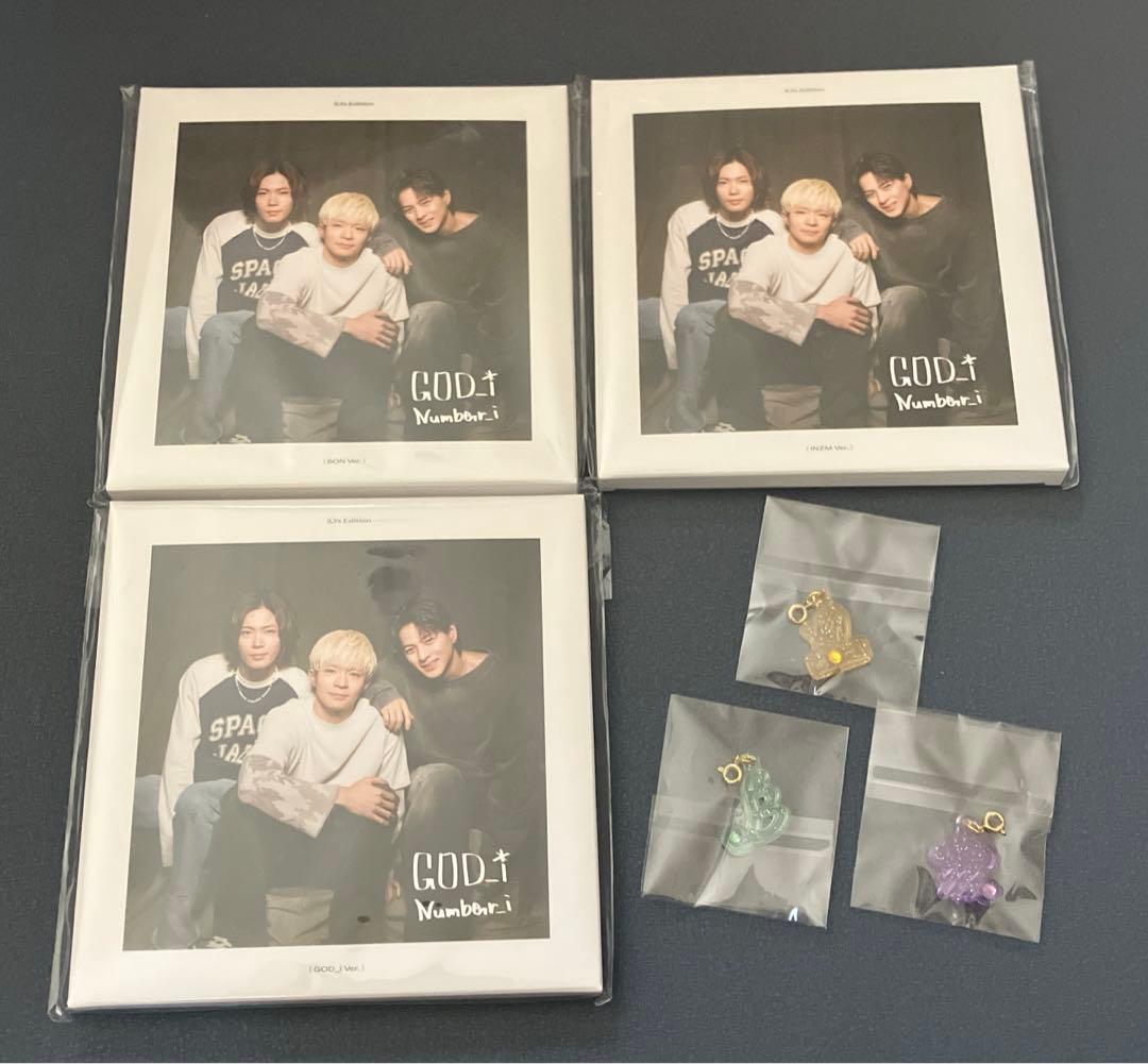 GOD_i iLYs Edition 全3種セット　FC限定　チャーム 付