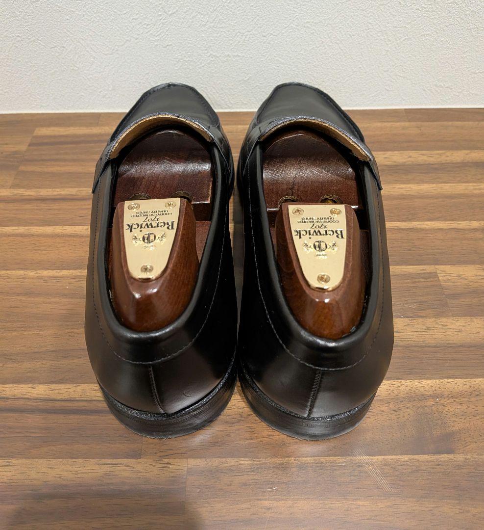 Berwick 1707 ローファー4456 UK5 ブラック