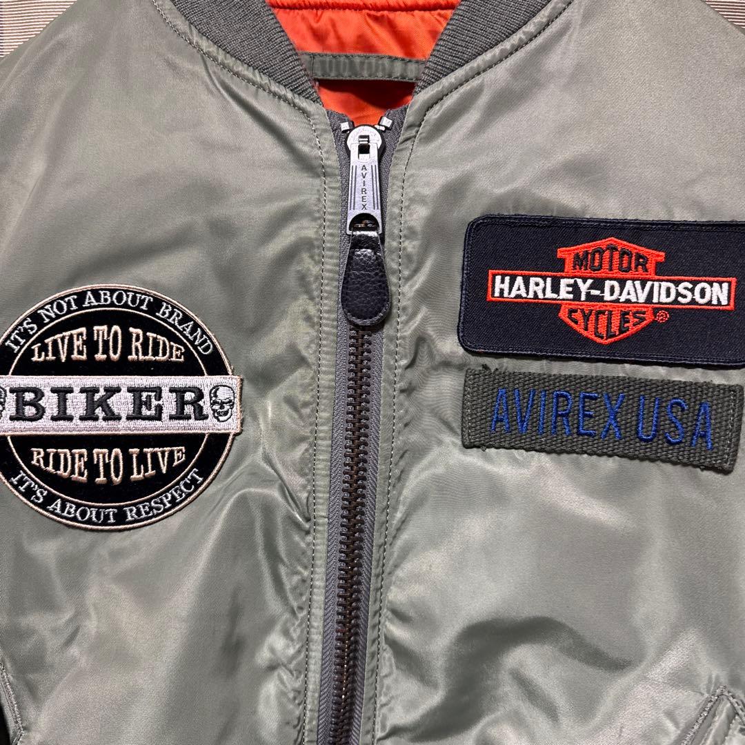 ジャケット・アウター AVIREX MA-1 Custom