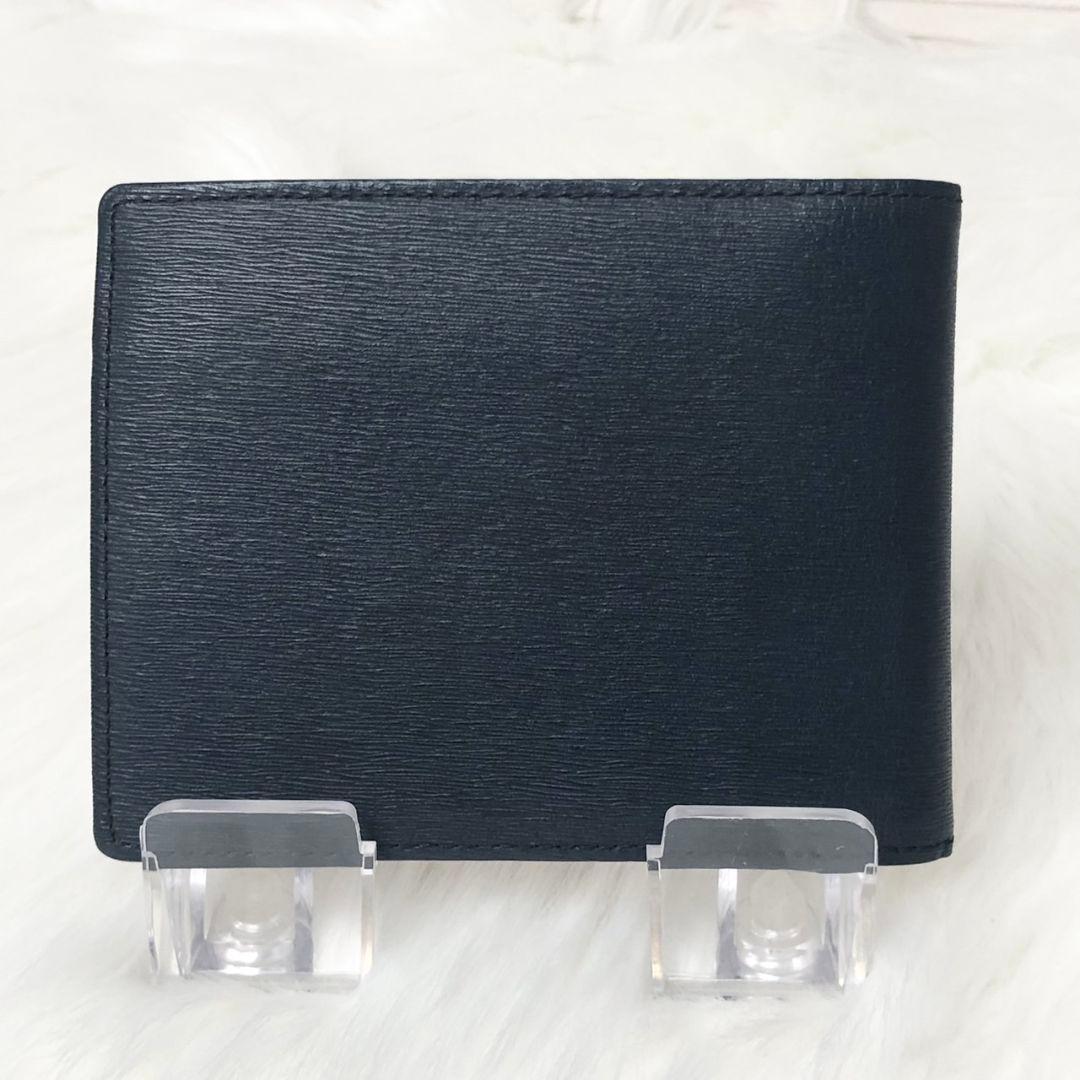 【極美品】PORTER 二つ折り財布 折り財布 カレント ネイビー