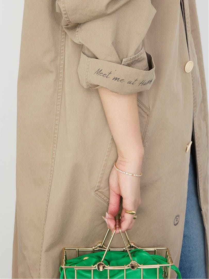 ジャケット・アウター *MADISONBLUE GRAFFITI SHOP COAT C/L