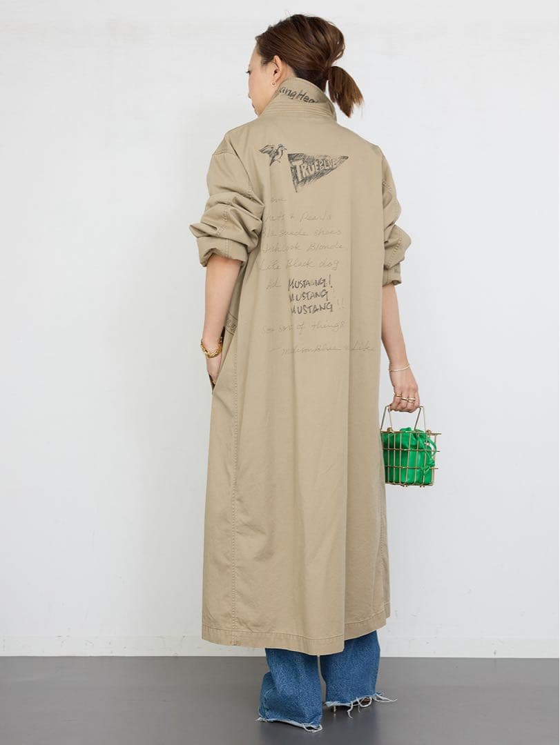 ジャケット・アウター *MADISONBLUE GRAFFITI SHOP COAT C/L