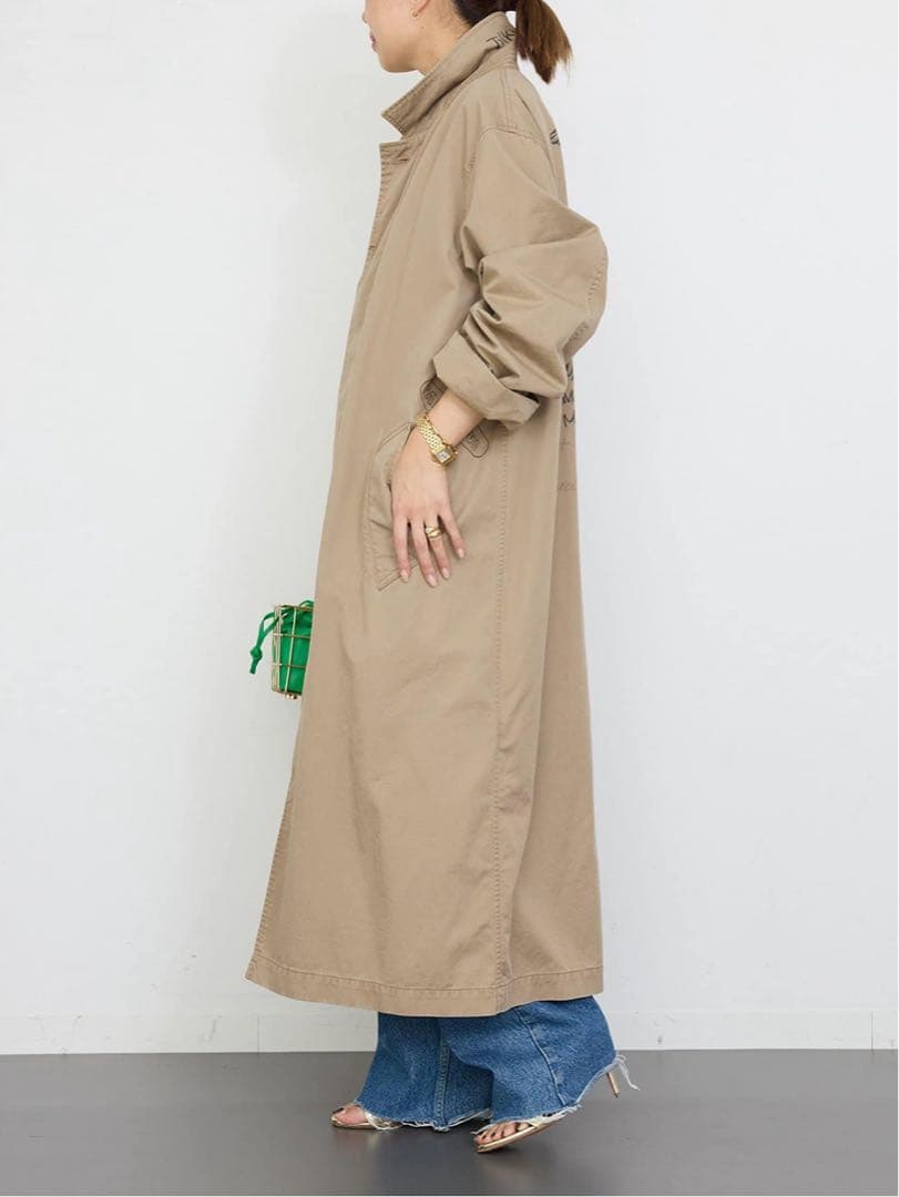 ジャケット・アウター *MADISONBLUE GRAFFITI SHOP COAT C/L