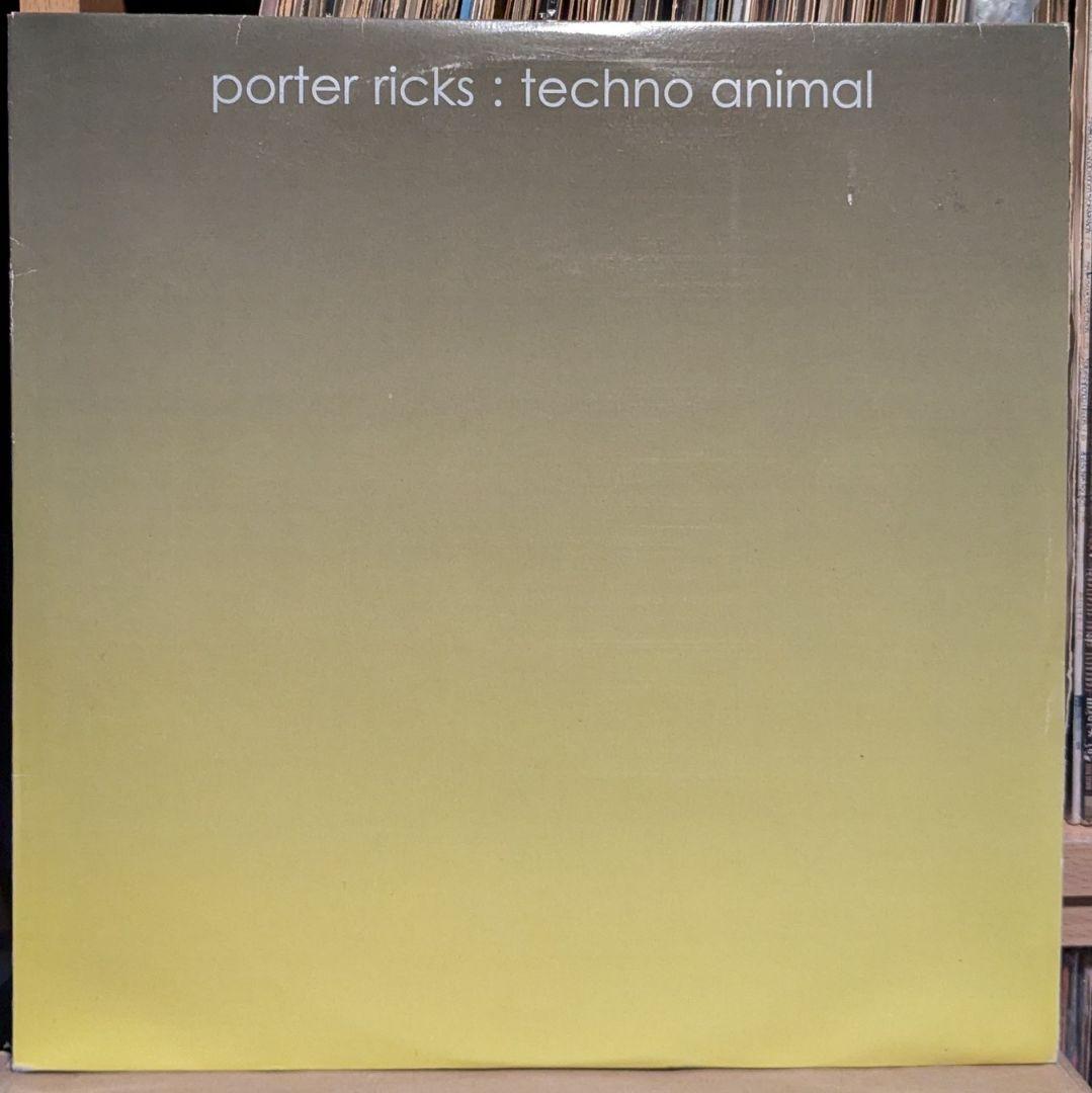 洋楽 porter ricks / techno animal / 2LP
