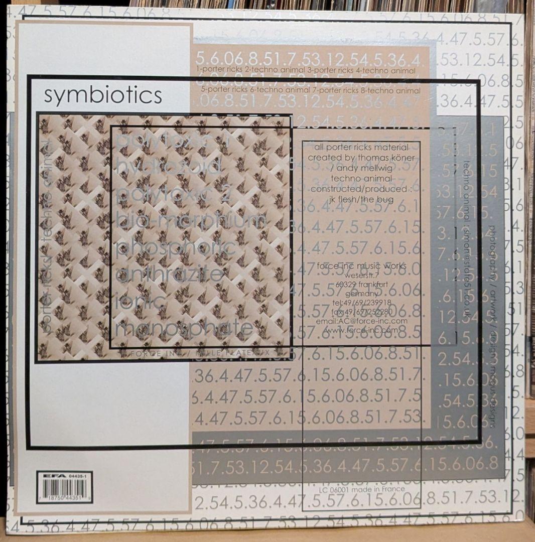 洋楽 porter ricks / techno animal / 2LP