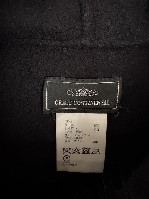 GRACE CONTINENTAL ポンチョコート 定価5万7200円