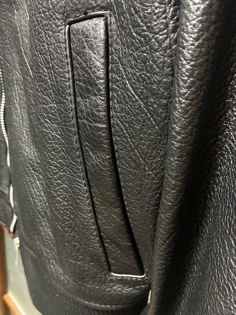 ZARA 本革 ボンバージャケット ブルゾン 革ジャン 美品 ma1 ライダース