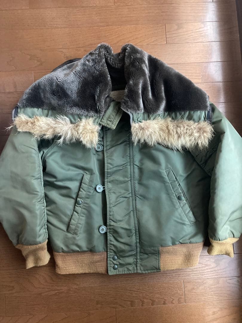 ソ*)様 スピワックゴールデンフリース N-2B フライトジャケット サイズ40