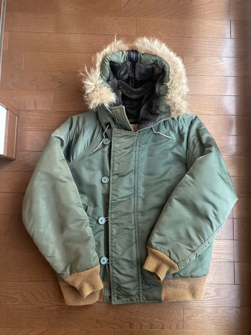 ソ*)様 スピワックゴールデンフリース N-2B フライトジャケット サイズ40