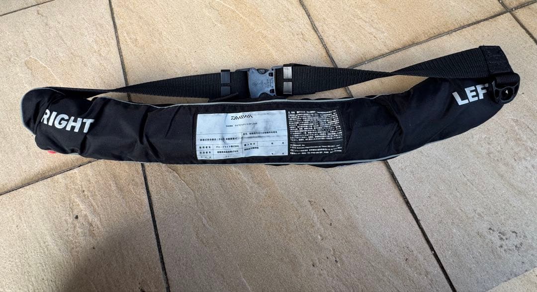 ダイワ ライフジャケット フリーサイズ ブラック
