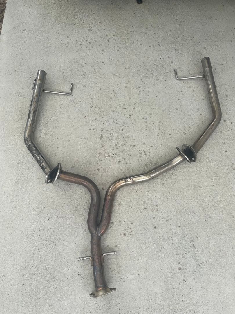 18クラウン　リアストレートマフラー