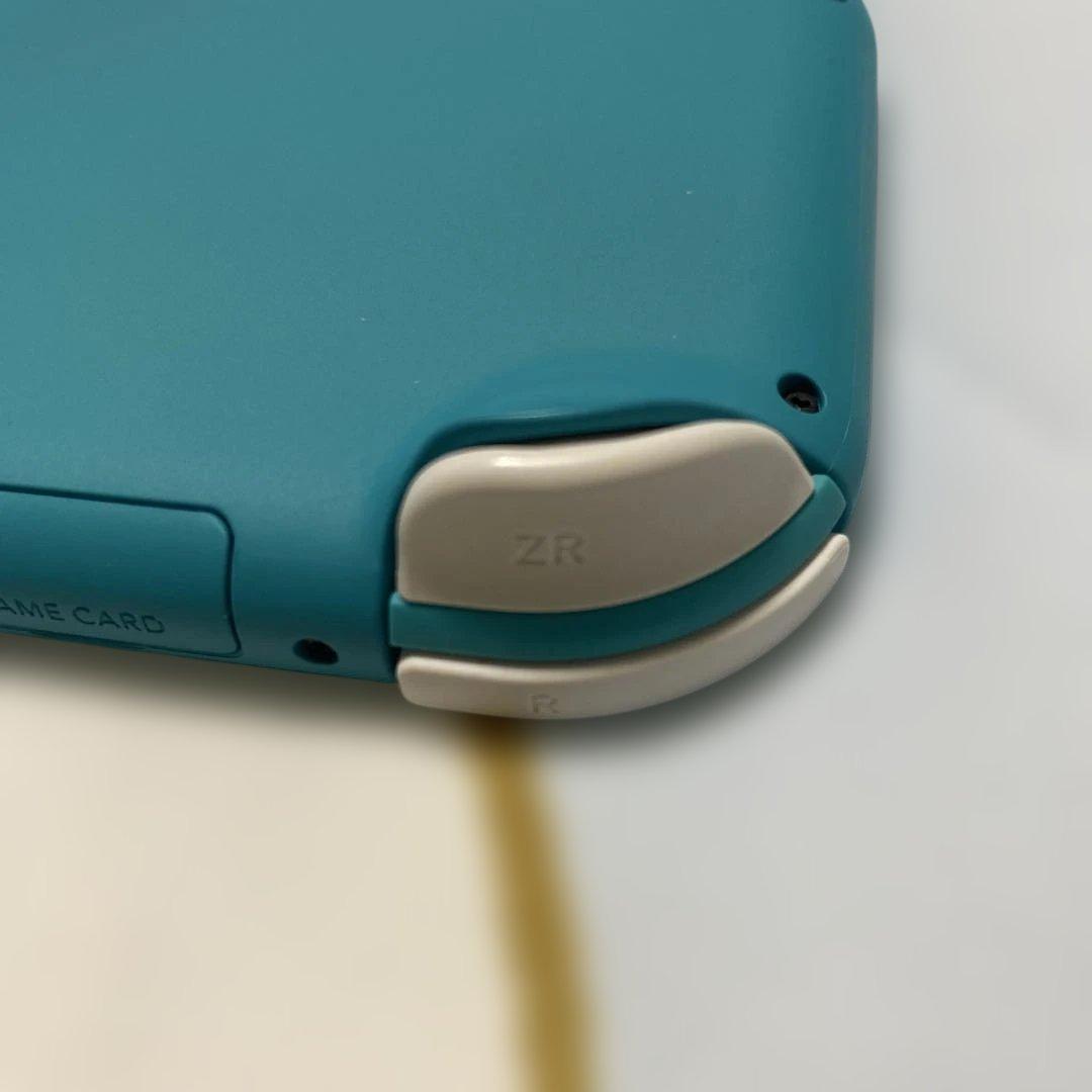 Nintendo Switch Lite ターコイズ 本体 充電器　公式ケース付