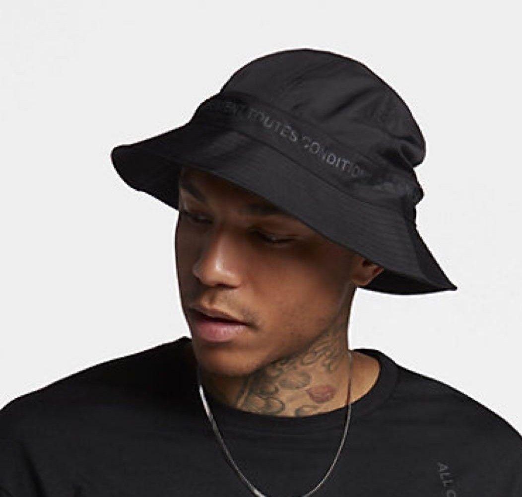 限界値　nikelab acg バケットハット キャップ acronym