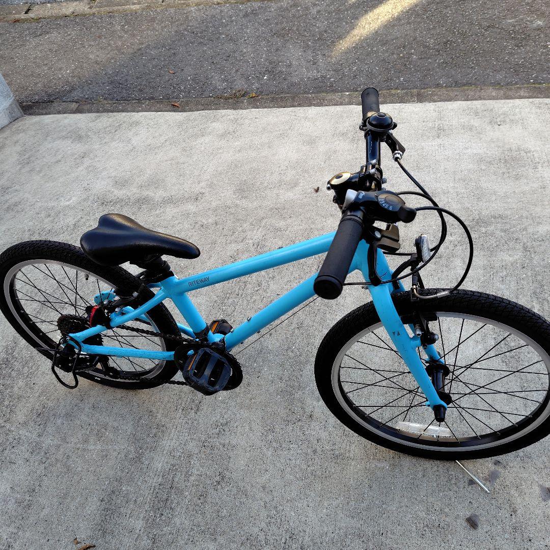 ライトウェイ 子供用自転車 20インチ 6段変速 RITEWAY スカイブルー