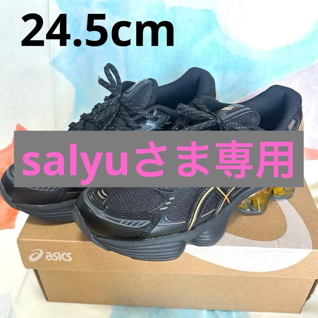 靴 [ASICS]GEL-KINETIC FLUENT(BLK-24.5)