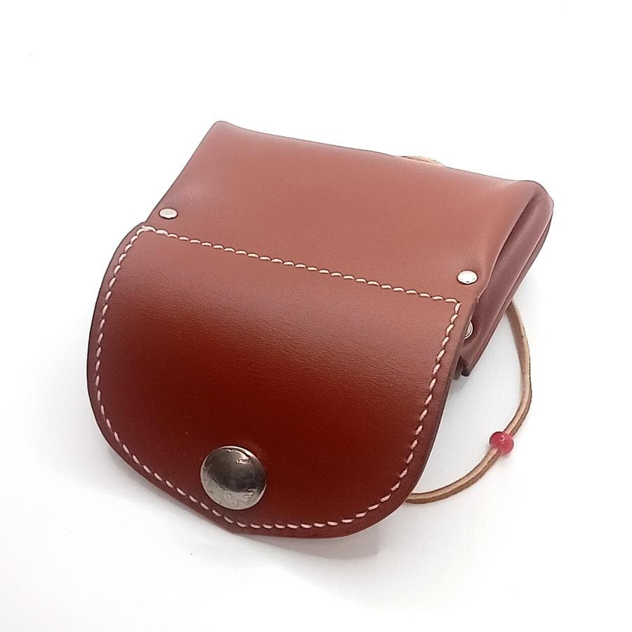 【専用です】本革レザーミニウォレットインディアン鹿革ブラウン牛革ゴローズ好きな方