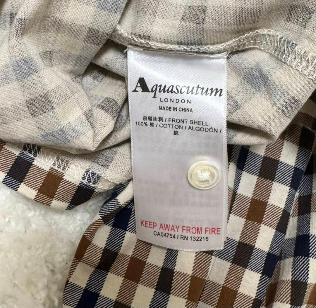 【美品】Supreme × Aquascutum クラブチェックポロ M