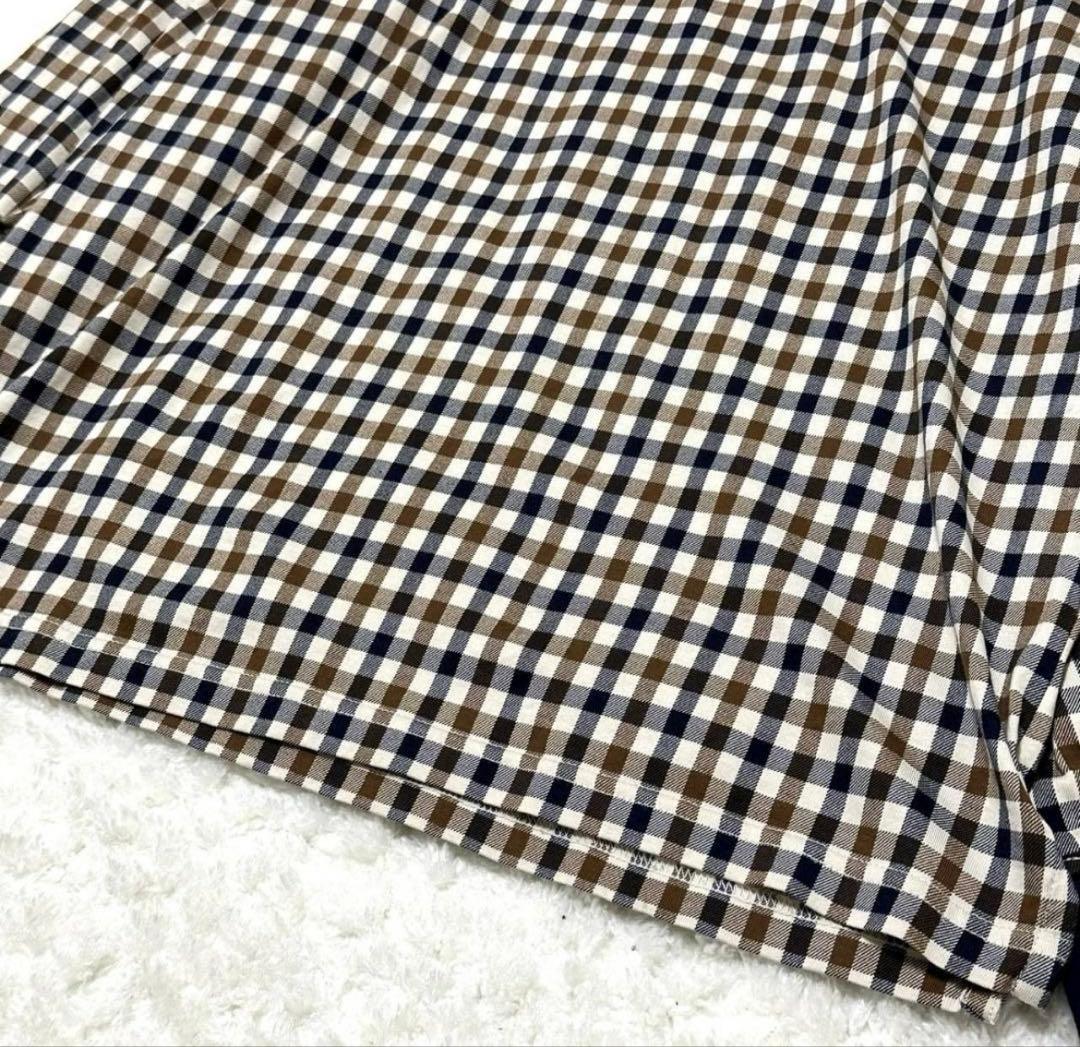 【美品】Supreme × Aquascutum クラブチェックポロ M