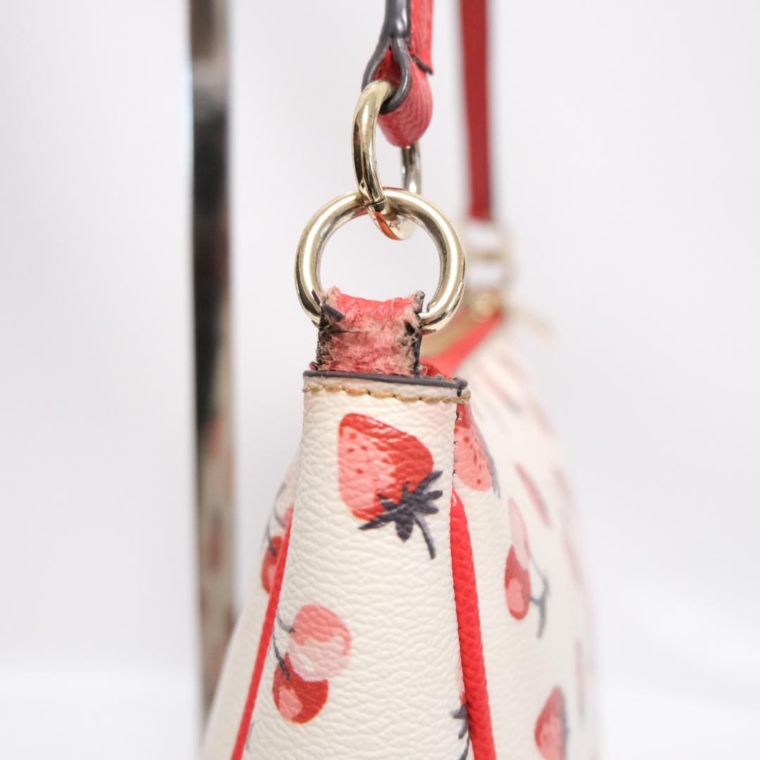 coach Strawberry cherry　accessory pouch