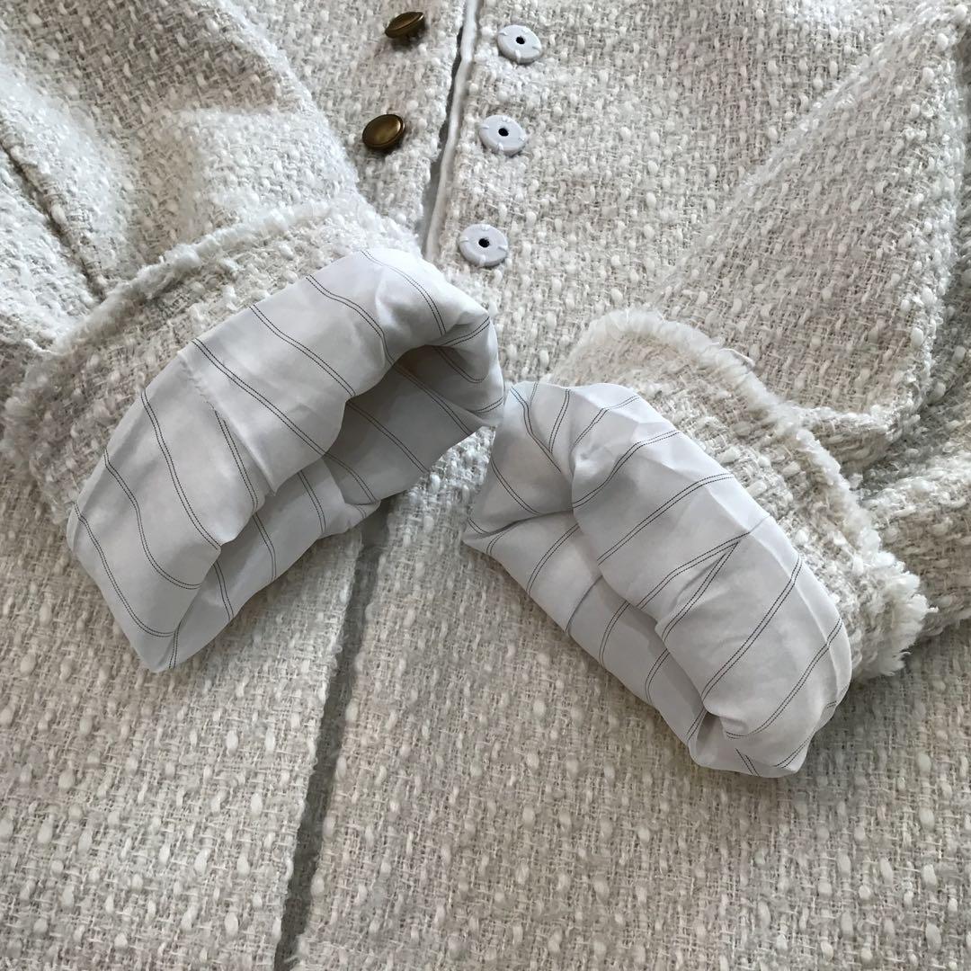 【専用ページ】ピュアルセシン　リングツイードノーカラージャケット