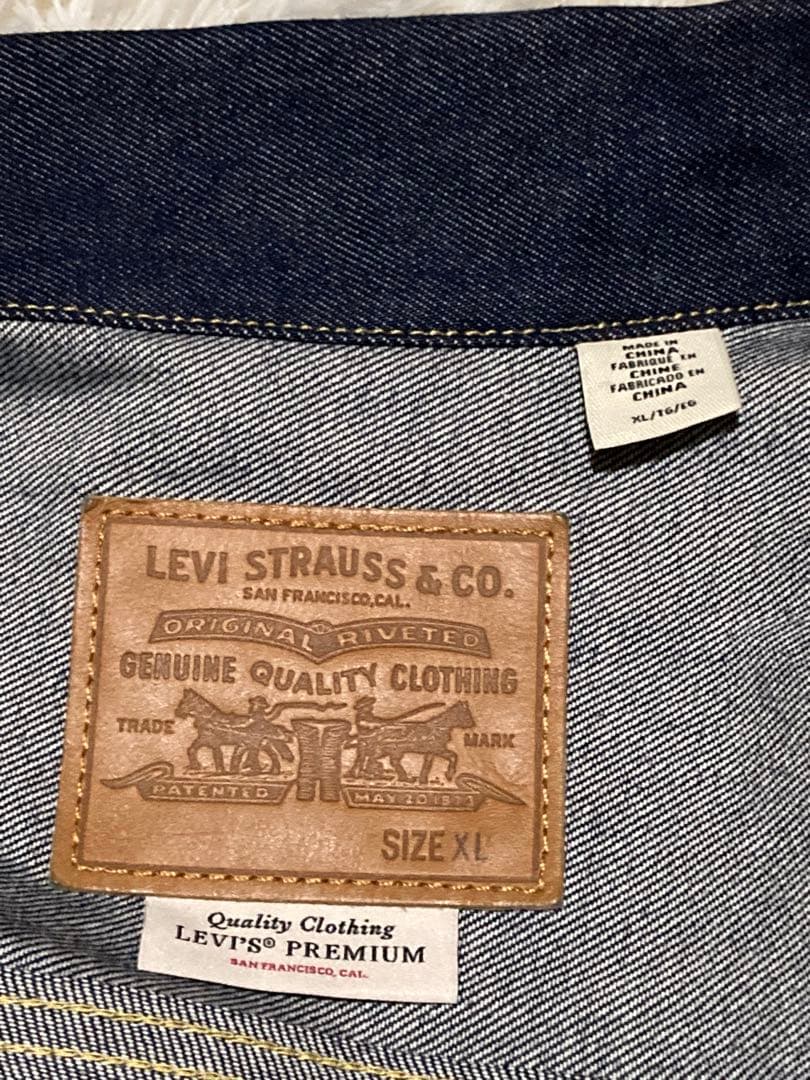 LEVI’S リーバイス　TYPE１ジャケット　セルビッチ　大戦モデル