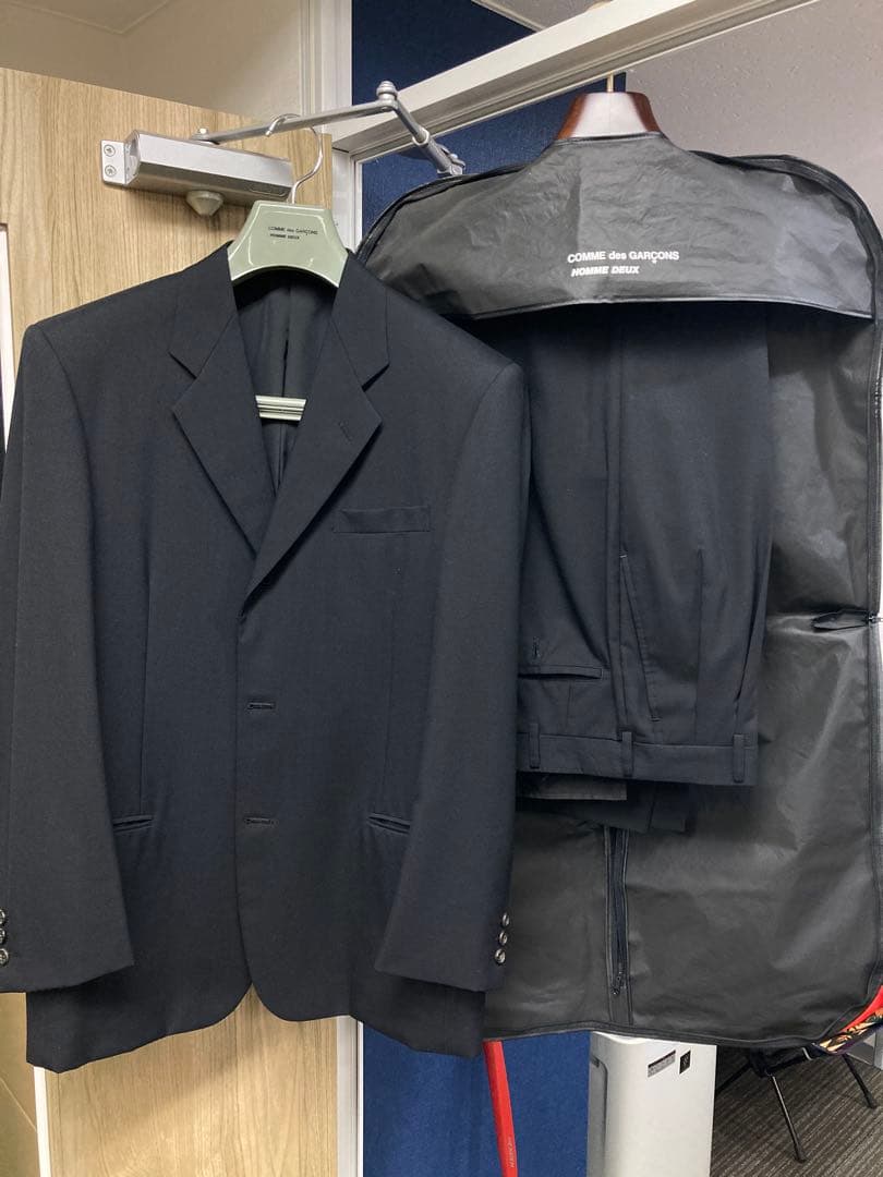 COMME des GARÇONS ブラックスーツ 上下セットアップ