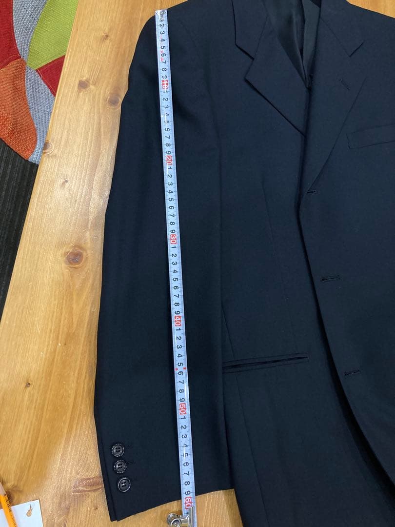 COMME des GARÇONS ブラックスーツ 上下セットアップ