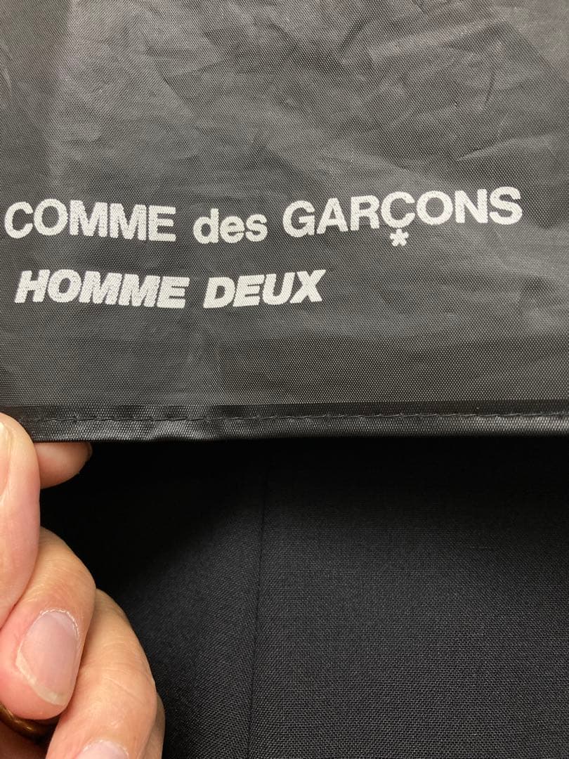 COMME des GARÇONS ブラックスーツ 上下セットアップ